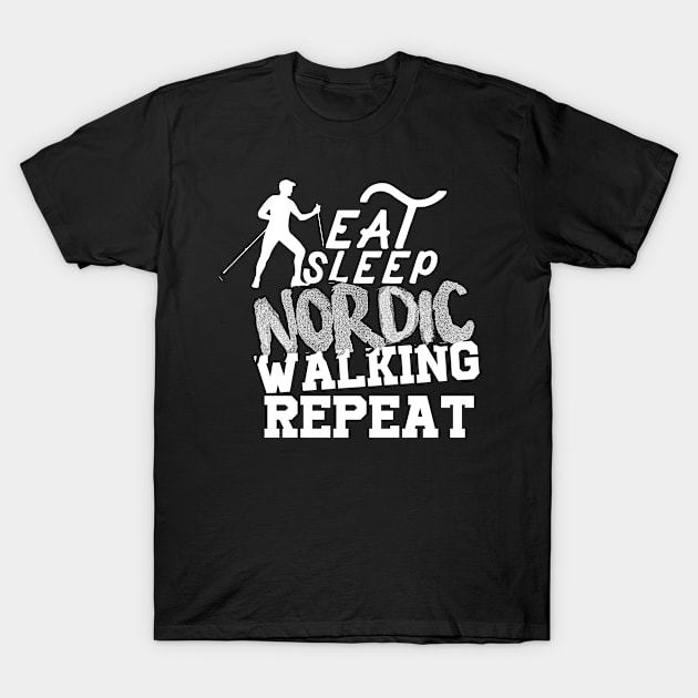 Walk Fitness Training Walker Nordic Walking Team T-Shirt by dr3shirts